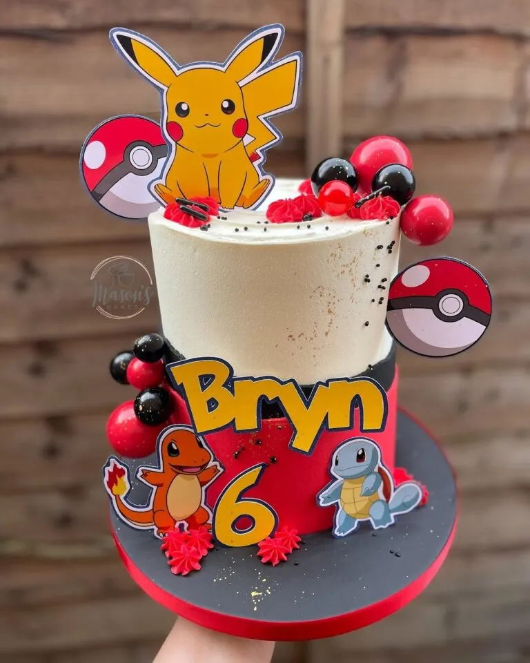16 Adorable Pokémon Birthday Cake Ideas for a Sweet Celebration