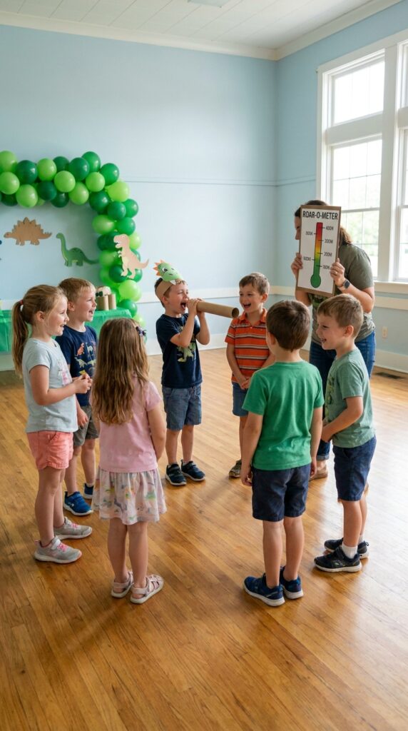 Kids dinosaur roar game