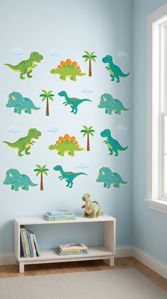 Dinosaur wall decorations for party