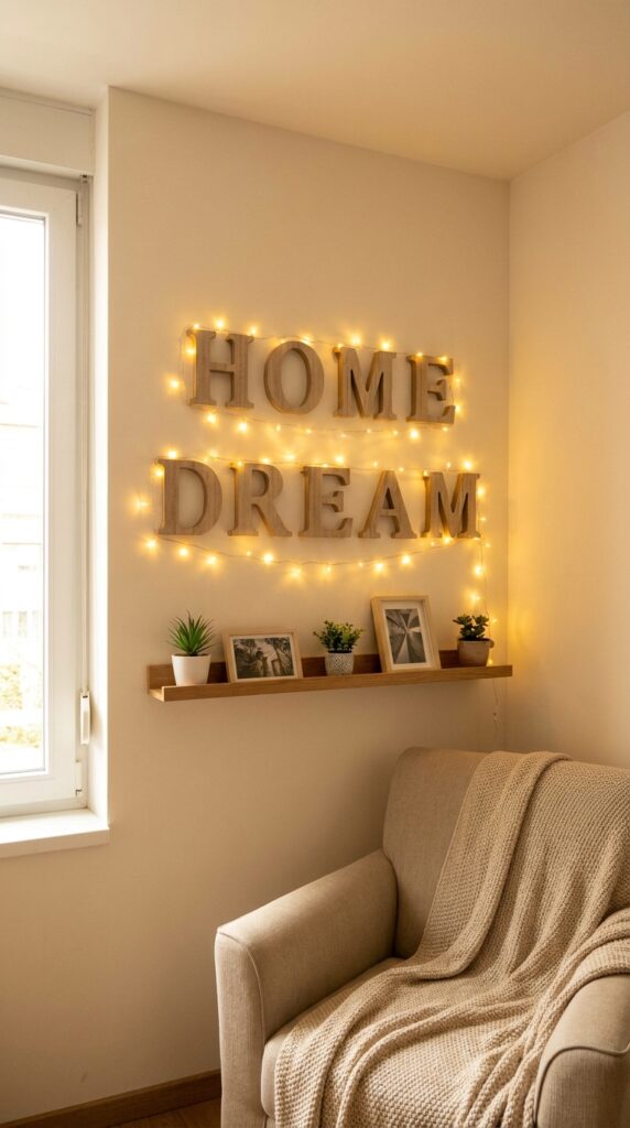 Stranger Things alphabet wall decor