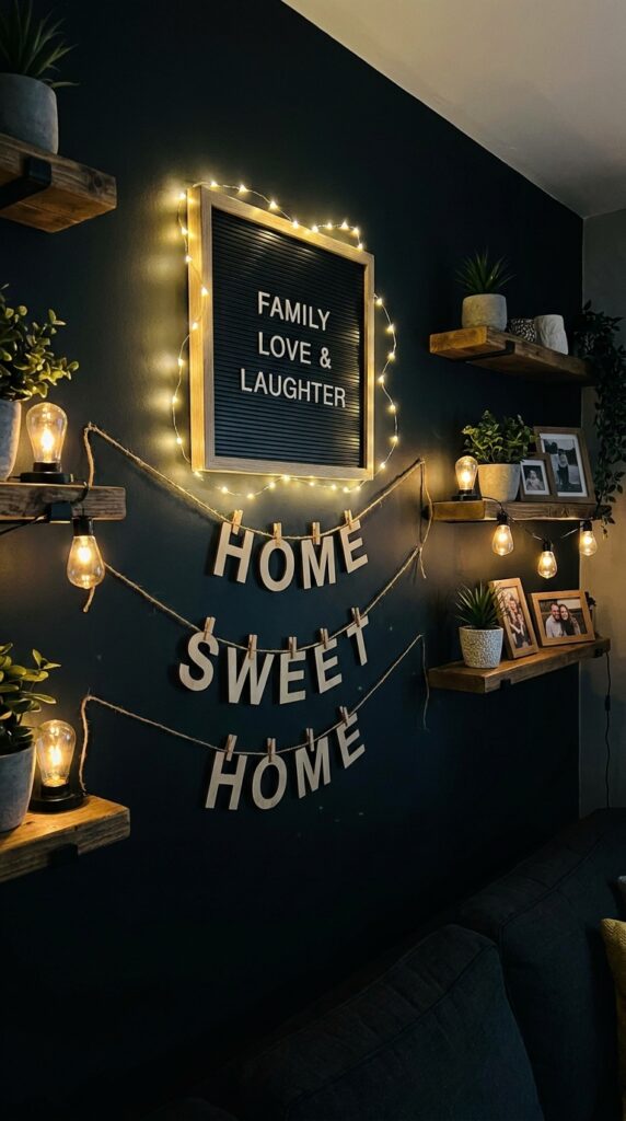 Stranger Things alphabet wall lights decoration