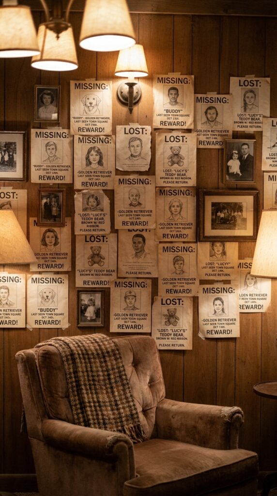 Stranger Things missing poster backdrop