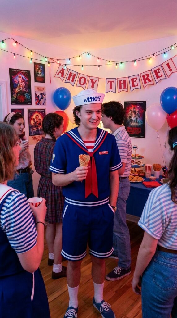 Robin Scoops Ahoy themed outfit