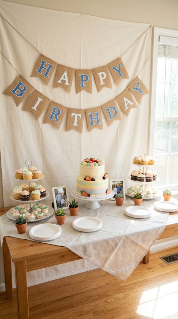 Stranger Things themed dessert table