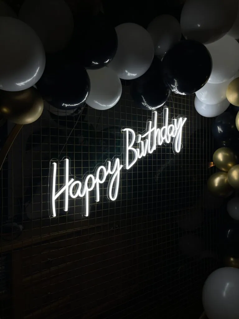 15 Neon Futuristic Birthday Party Ideas